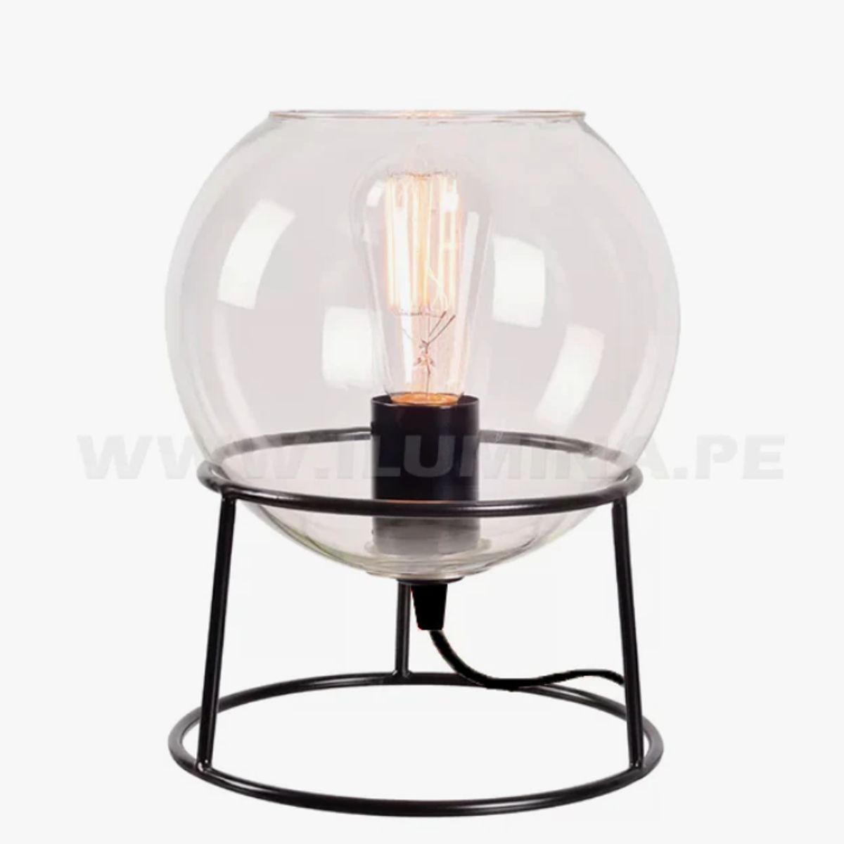 GENERICO - Lámpara de Mesa Black Led