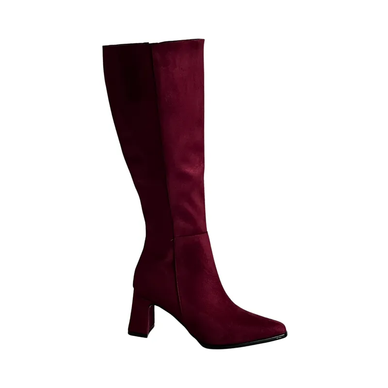 SAPATU - BOTAS DE VESTIR MUJER ABIGAIL II CHERRY VINO SUE
