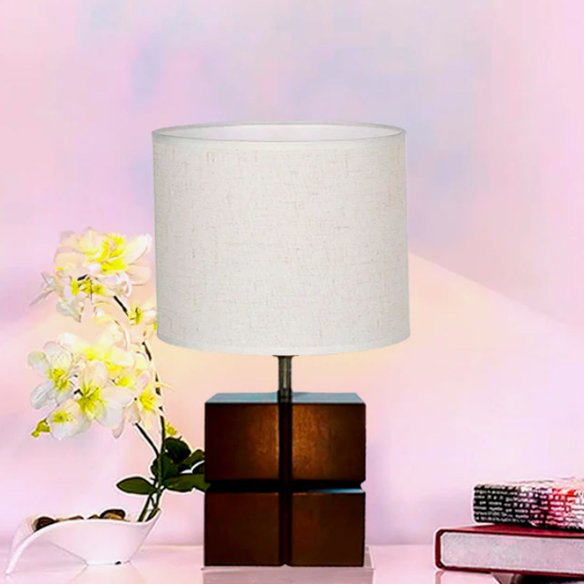 GENERICO - Lámpara de Mesa Wood Led