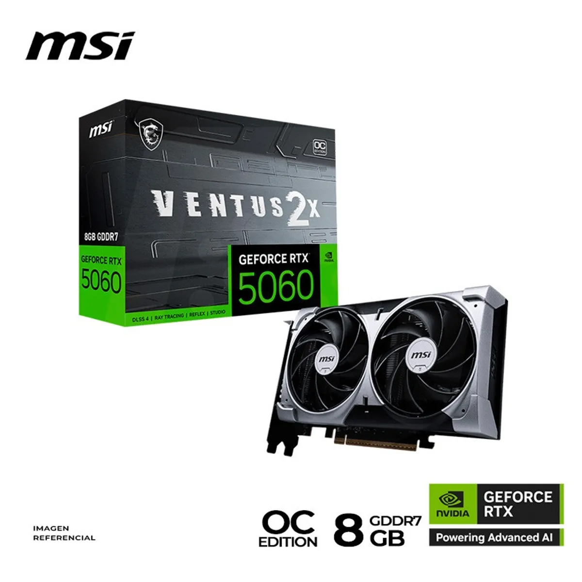 AMD - Computadora PC RYZEN 7 5700X RAM 32GB SSD 1TB GRAFICA RTX 5060 8GB