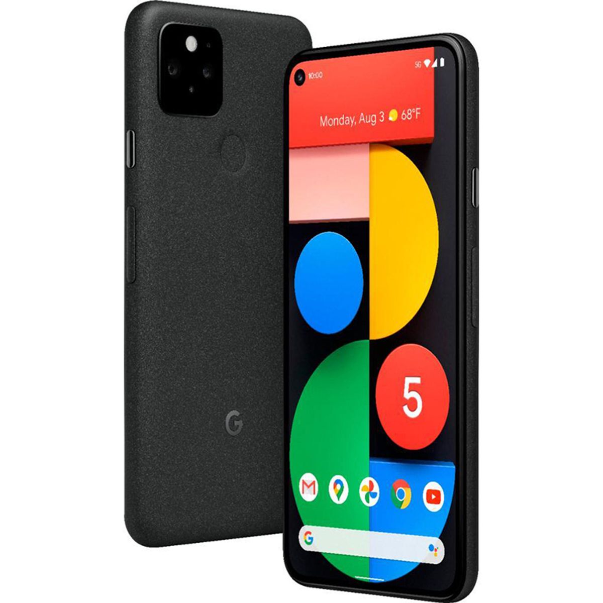 GOOGLE - Google Pixel 5 128GB Negro GD1YQ  Reacondicionado