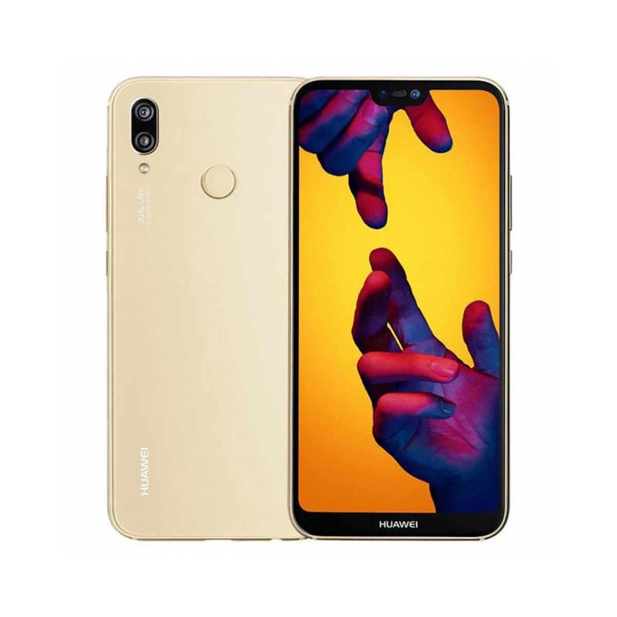 HUAWEI - Huawei P20 Lite 128GB Oro  Dual-SIM ANE-LX1 Reacondicionado