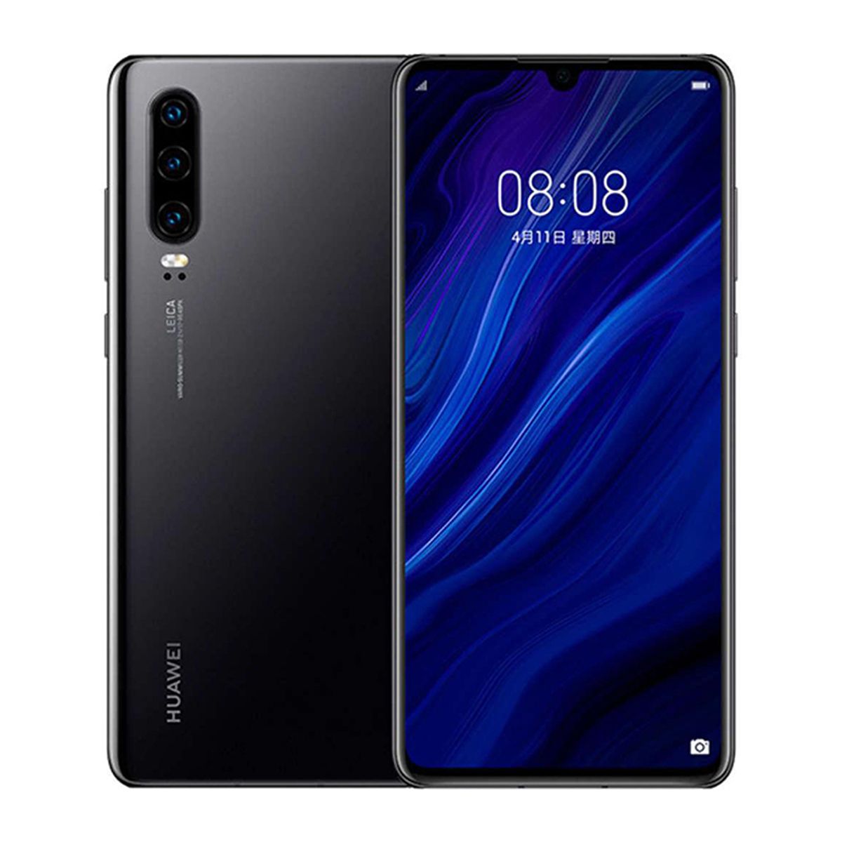 HUAWEI - Huawei P30 128GB Negro Dual-SIM ELE-L29 Reacondicionado