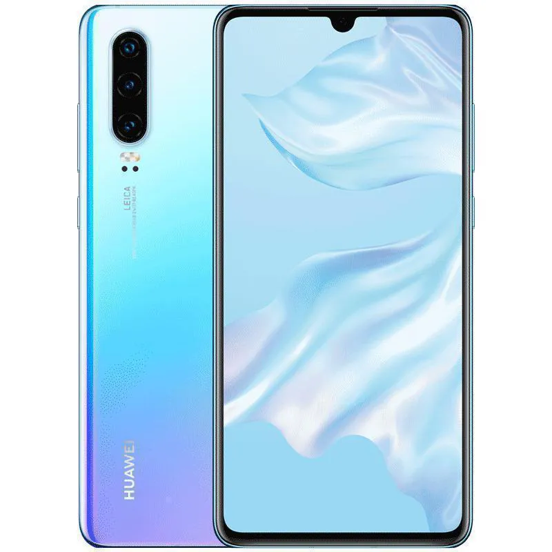 HUAWEI - Huawei P30 128GB Azul  Dual-SIM ELE-L29 Reacondicionado