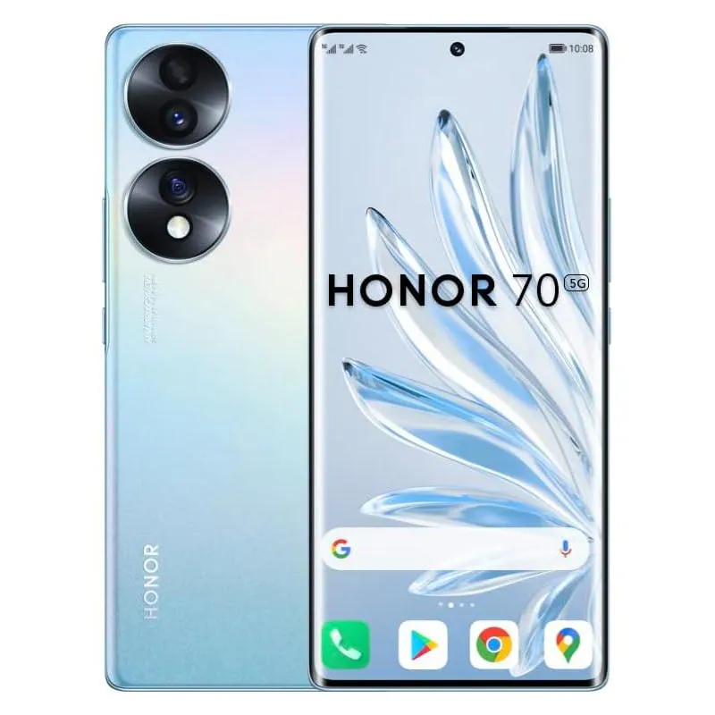 HONOR - Honor 70 256GB Azul Dual-SIM FNE-NX9 Reacondicionado