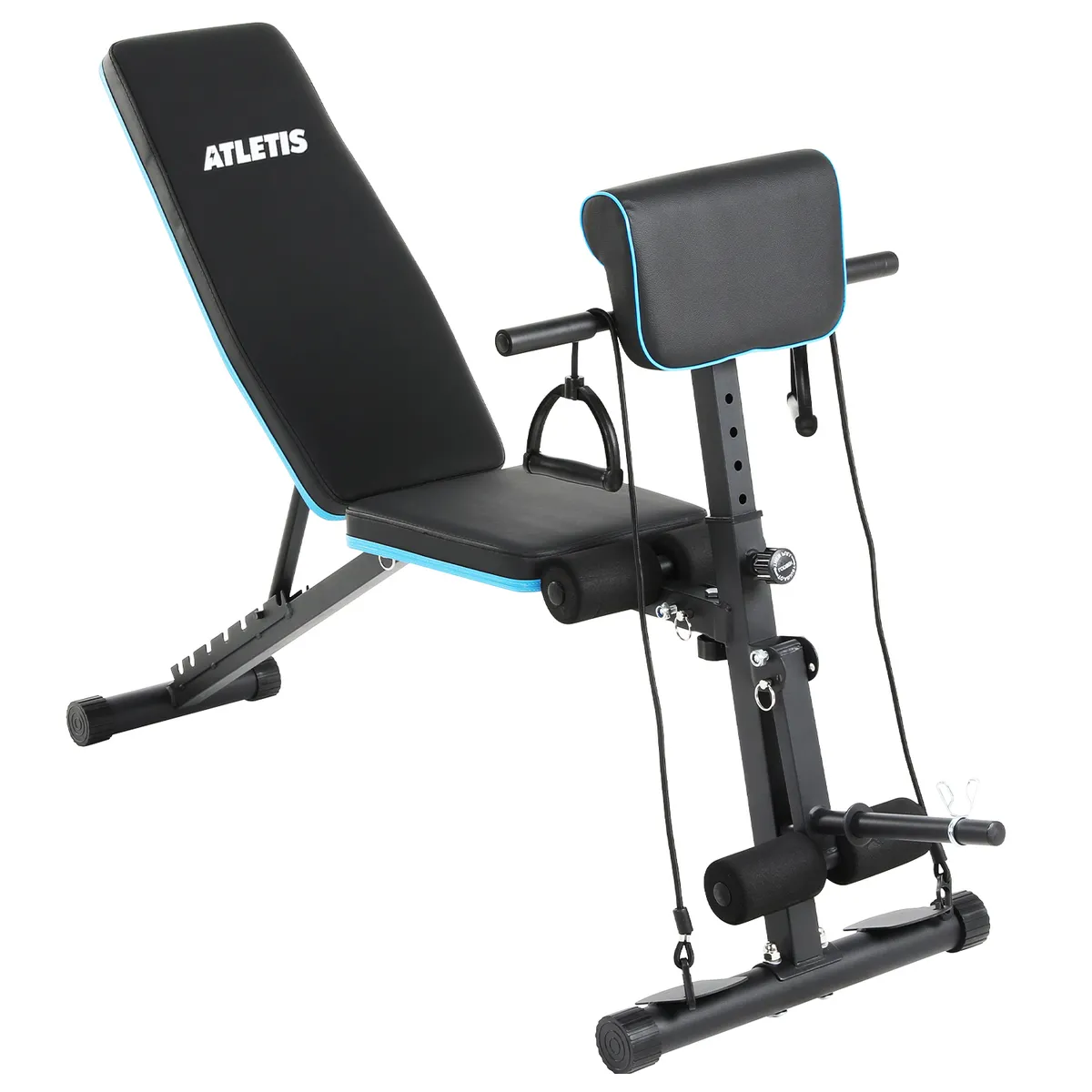 ATLETIS - Banco Multifuncional Para Entrenamiento Fitness