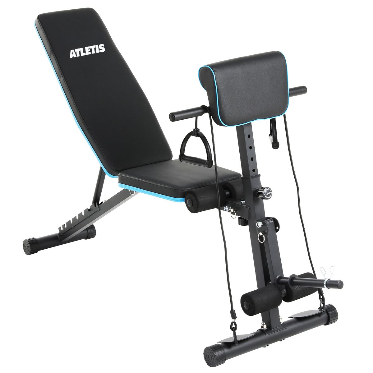 ATLETIS - Banco Multifuncional Para Entrenamiento Fitness