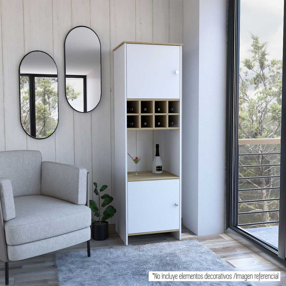 73 EXPERIENCE - Mueble Bar Milalo Blanco & Duna 73 Experience