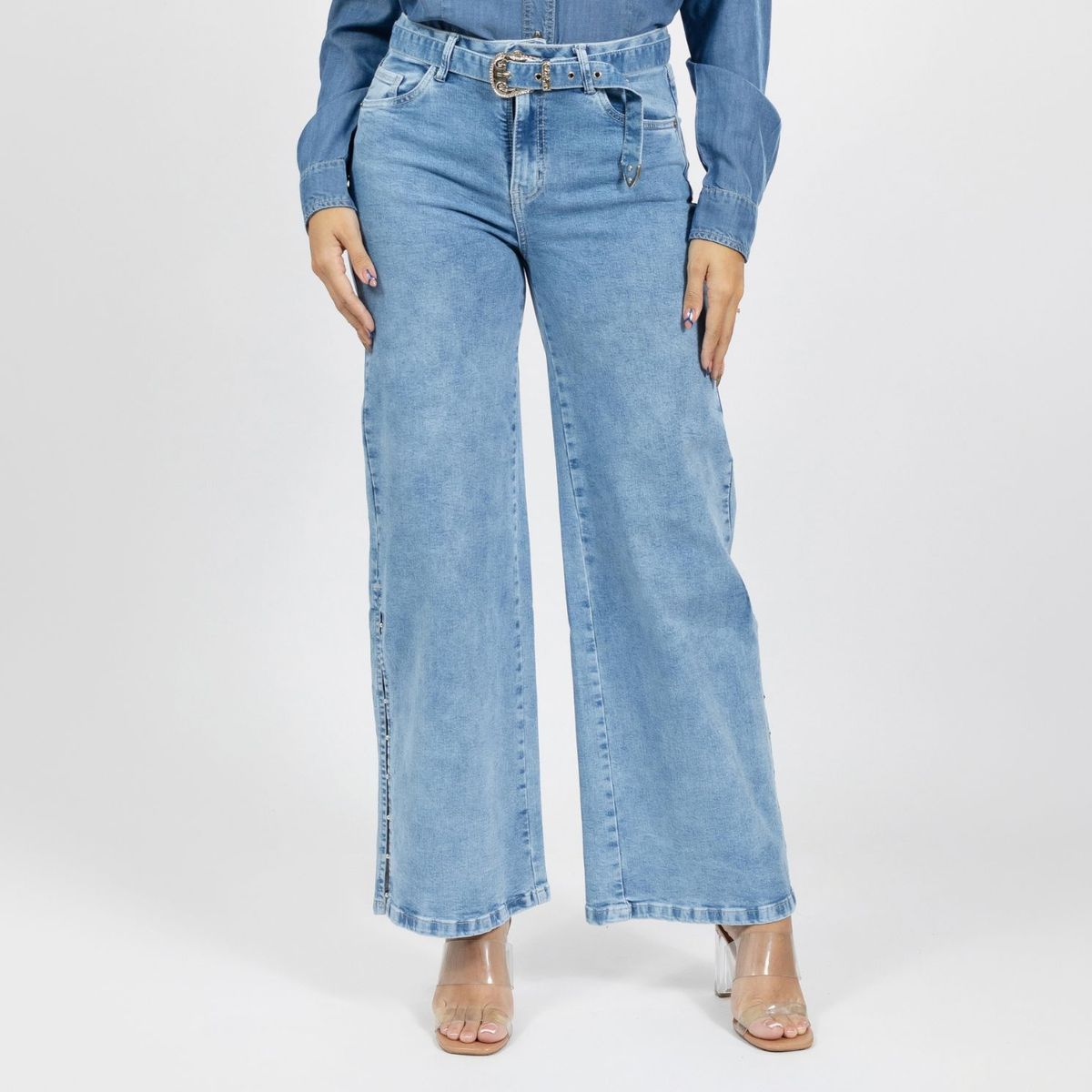 PARADA 111 - JEAN WIDE LEG MUJER PARADA111 VALERIA