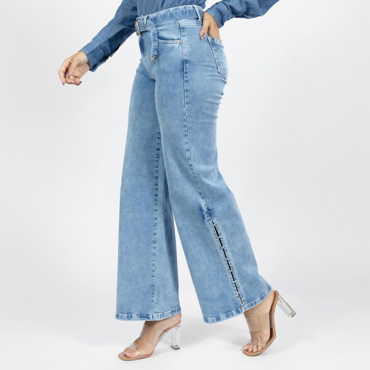 PARADA 111 - JEAN WIDE LEG MUJER PARADA111 VALERIA