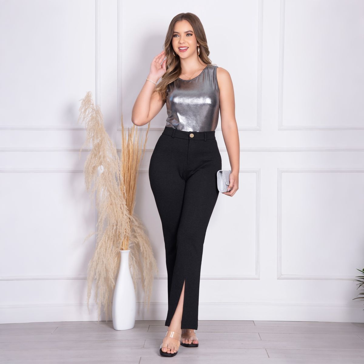 GENERICO - Pantalón de vestir - Mujer