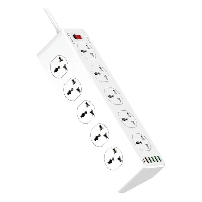 LDNIO - Regleta De 10 Enchufes + 4 Usb Pd 20w LDNIO Sc10610