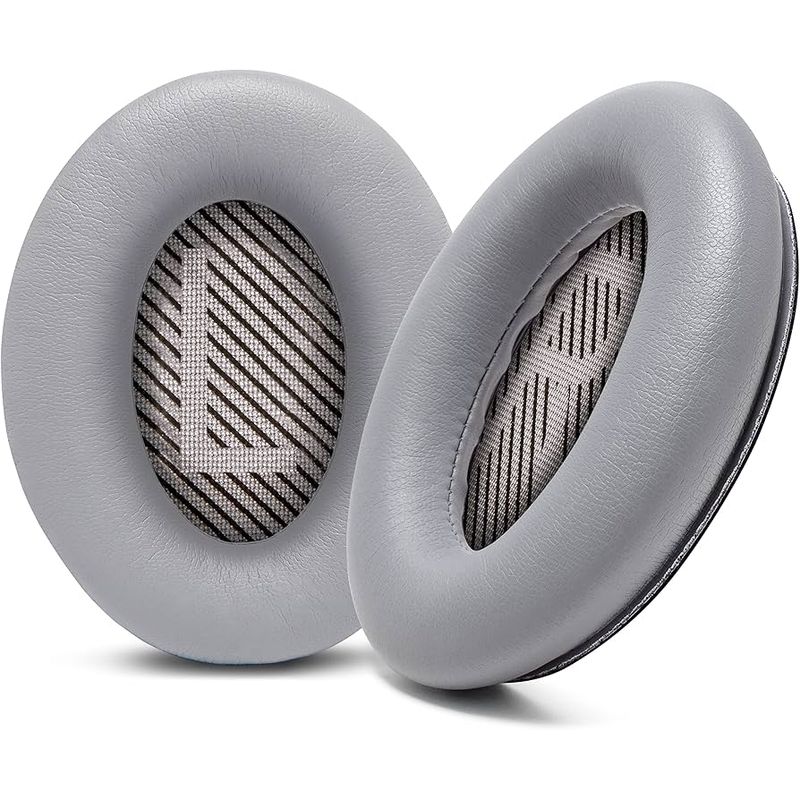 GENERICO - Almohadillas para audífonos BOSE QC35II QC35 QC25 QC15 AE2  GRIS