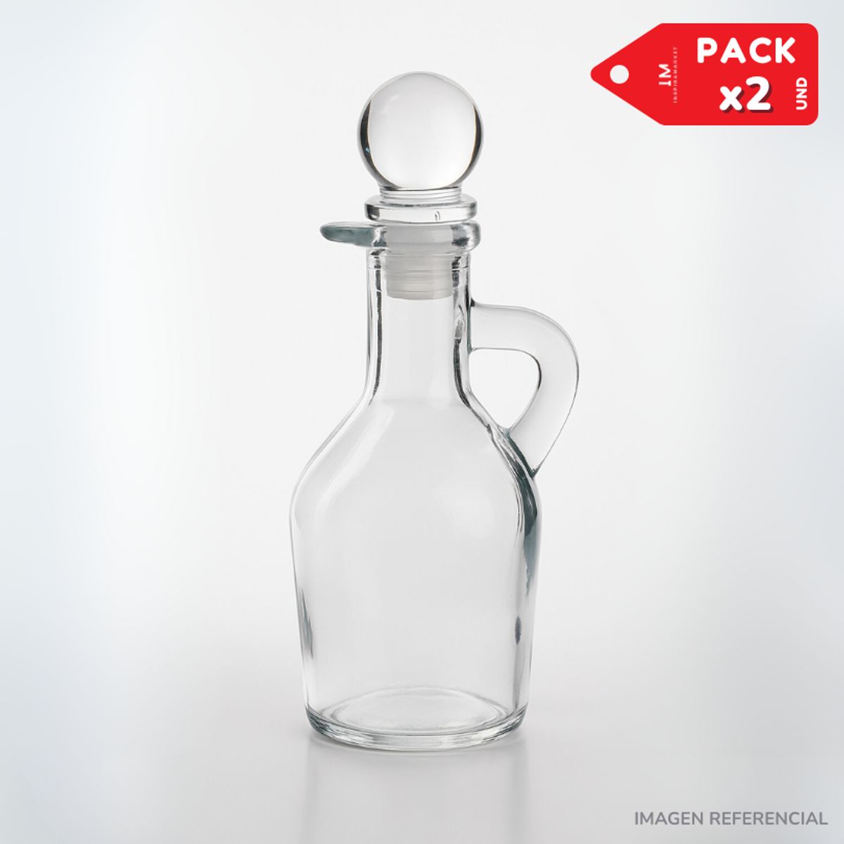 INSPIRA - Pack x2 Dispensador Mini de Aceite Vinagre y Especias
