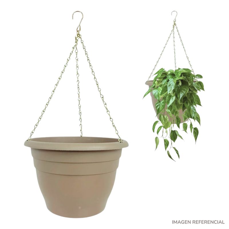 INSPIRA - Macetero colgante maceta circular elegante aesthetic
