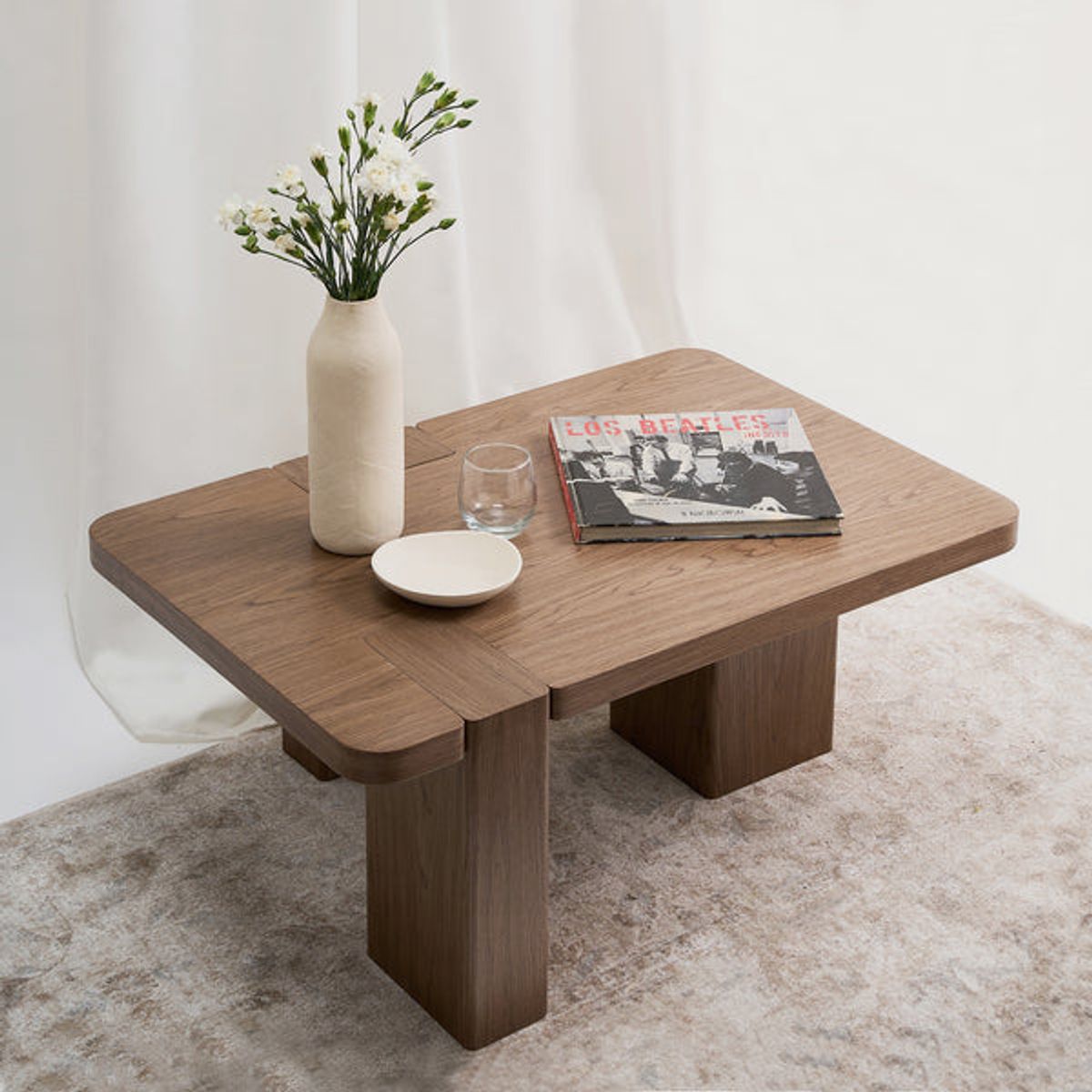 ELIA - Mesa de Centro Itto - Color Nuez