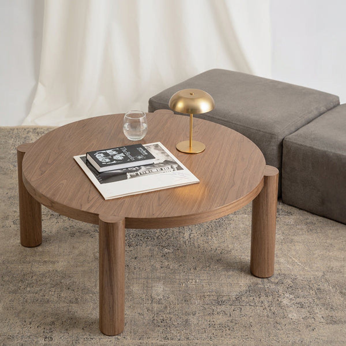 ELIA - Mesa de Centro Terra - Color Nuez