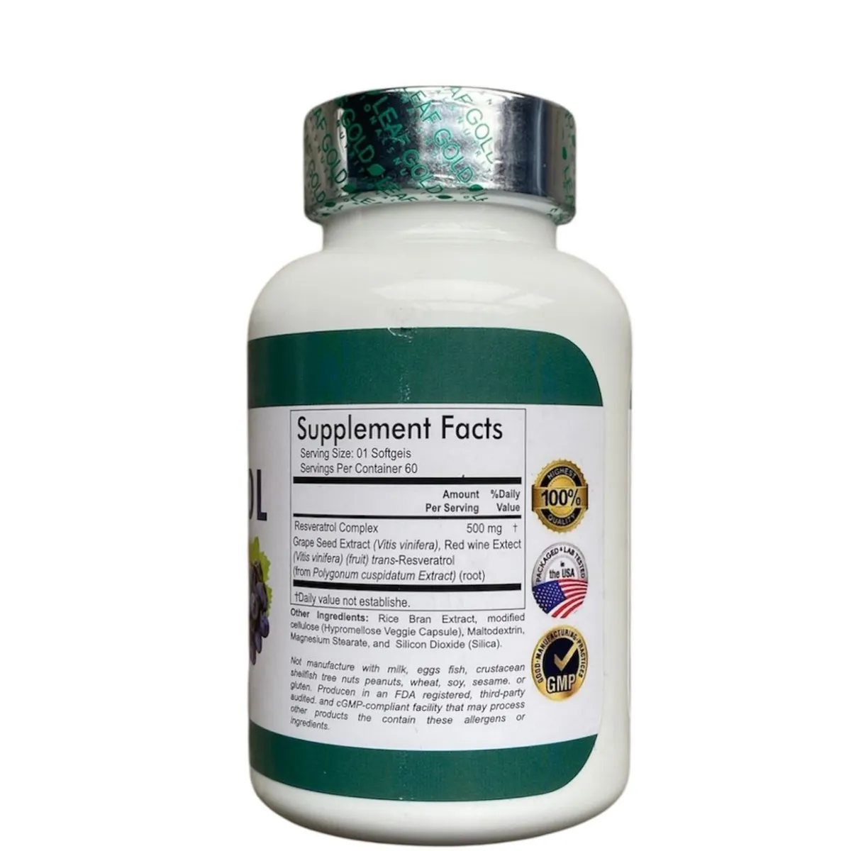 GENERICO - Resveratrol Complex Gold Leaf