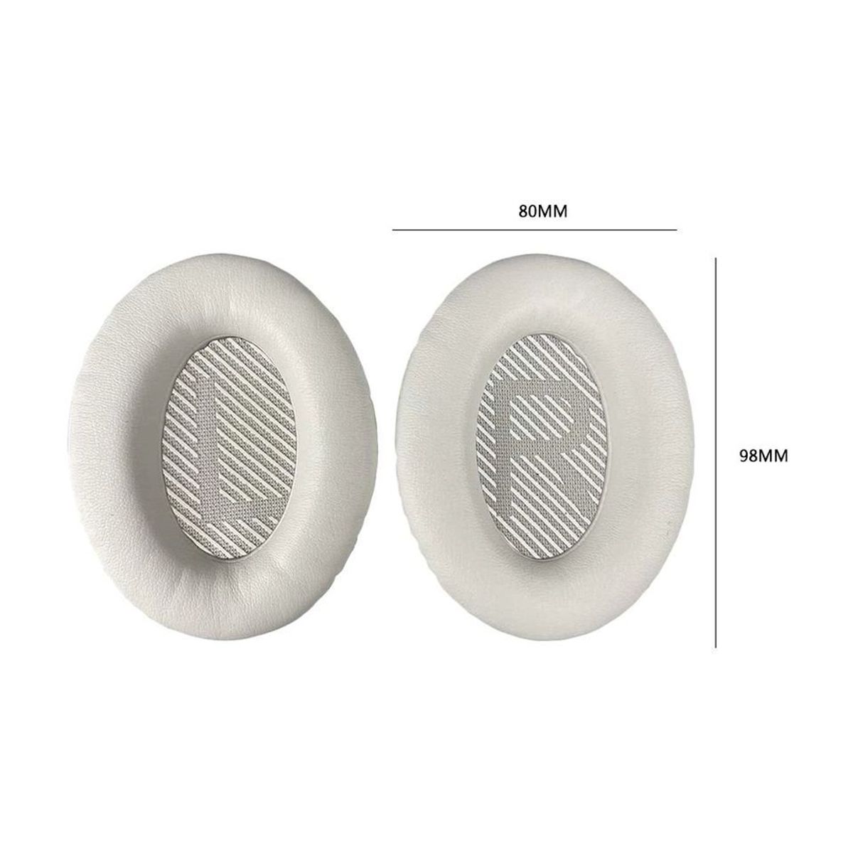 GENERICO - Almohadillas para audífonos BOSE QC35II QC35 QC25 QC15 AE2  blanco