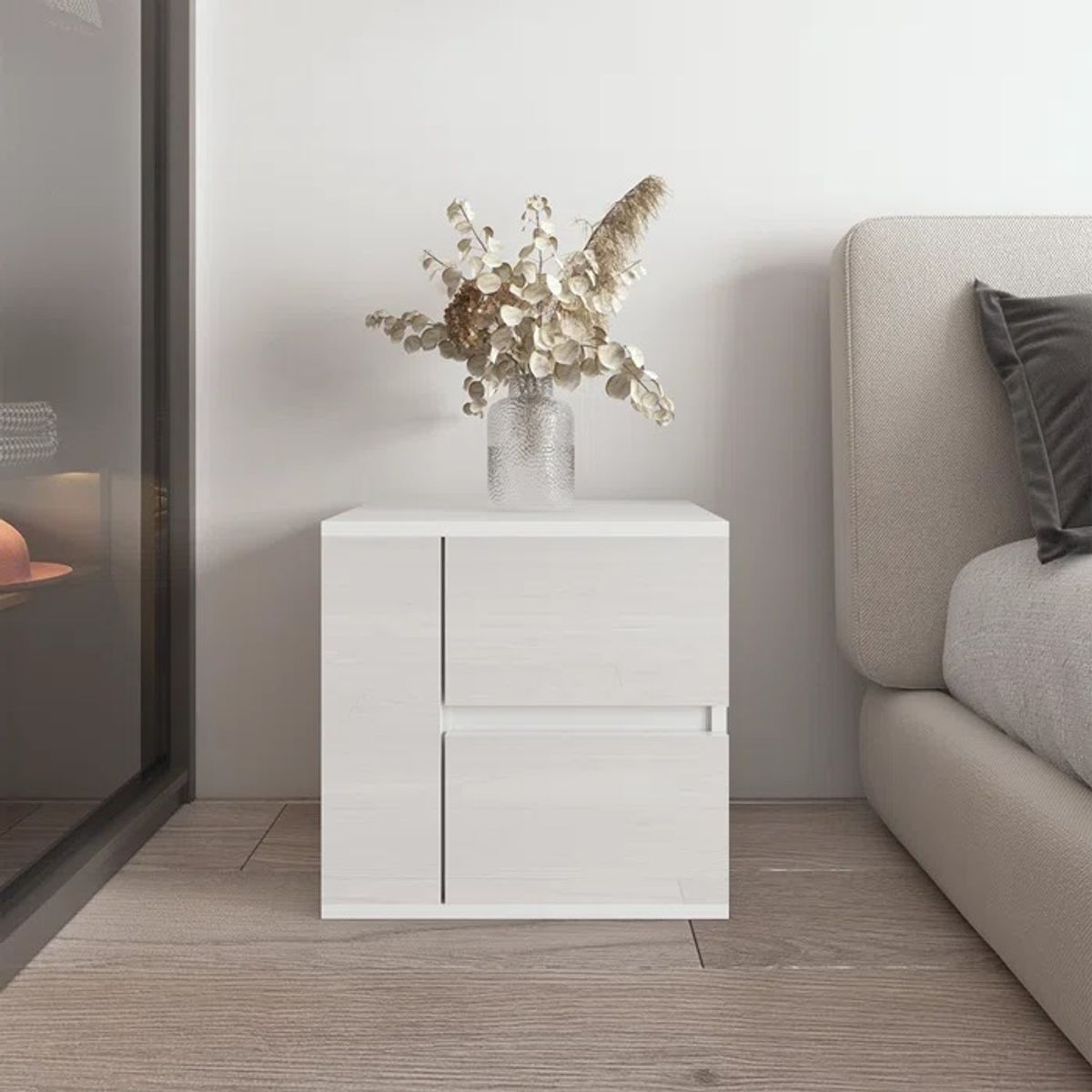 73 EXPERIENCE - Velador Liria Color Niebla & Blanco 73 Experience