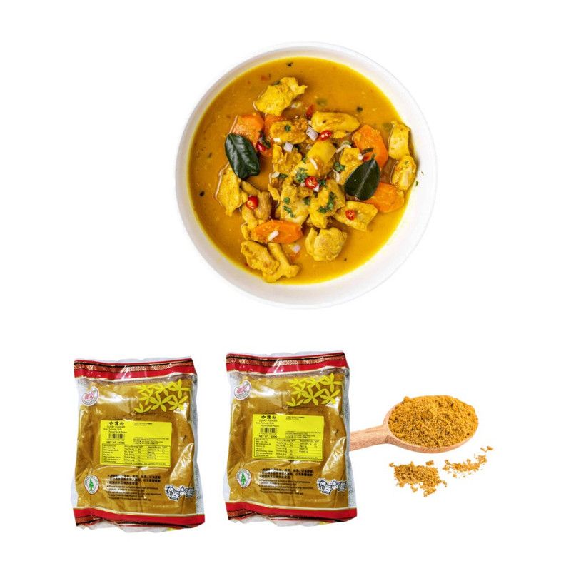 GENERICO - Pack 2u Curry en Polvo 400gr