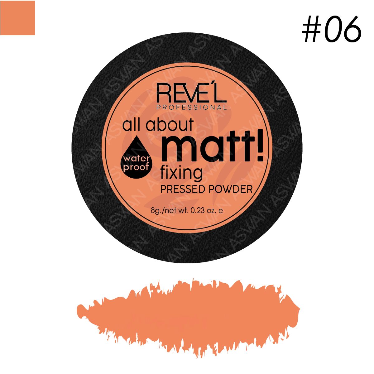 REVE'L PROFESSIONAL - COMPACT POWDER MATT FIXING 06 - REVE´L