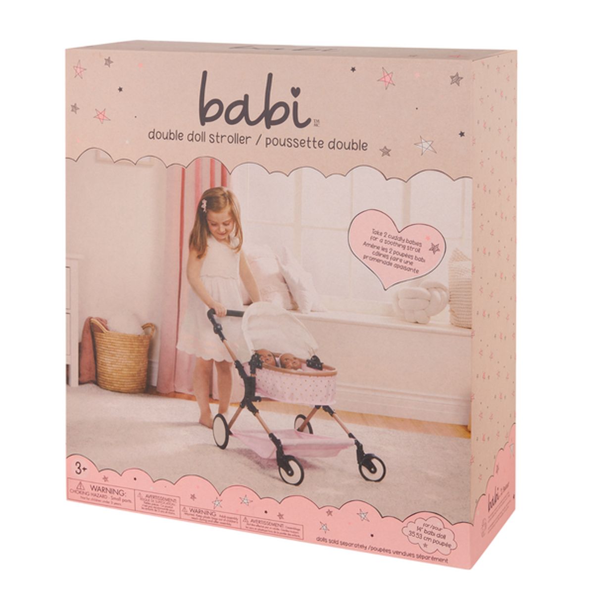 LULLABABY - Coche mellicero para muñecos Lullababy
