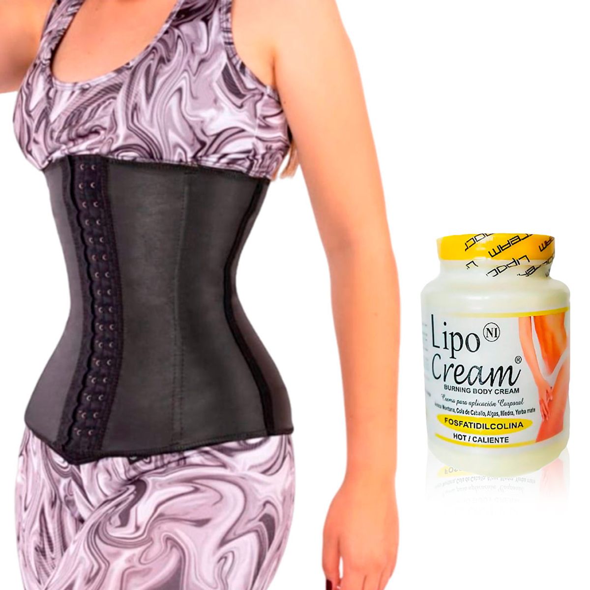 SILHOUETTE - Cinturilla Silhouette Negro Más Lipocream