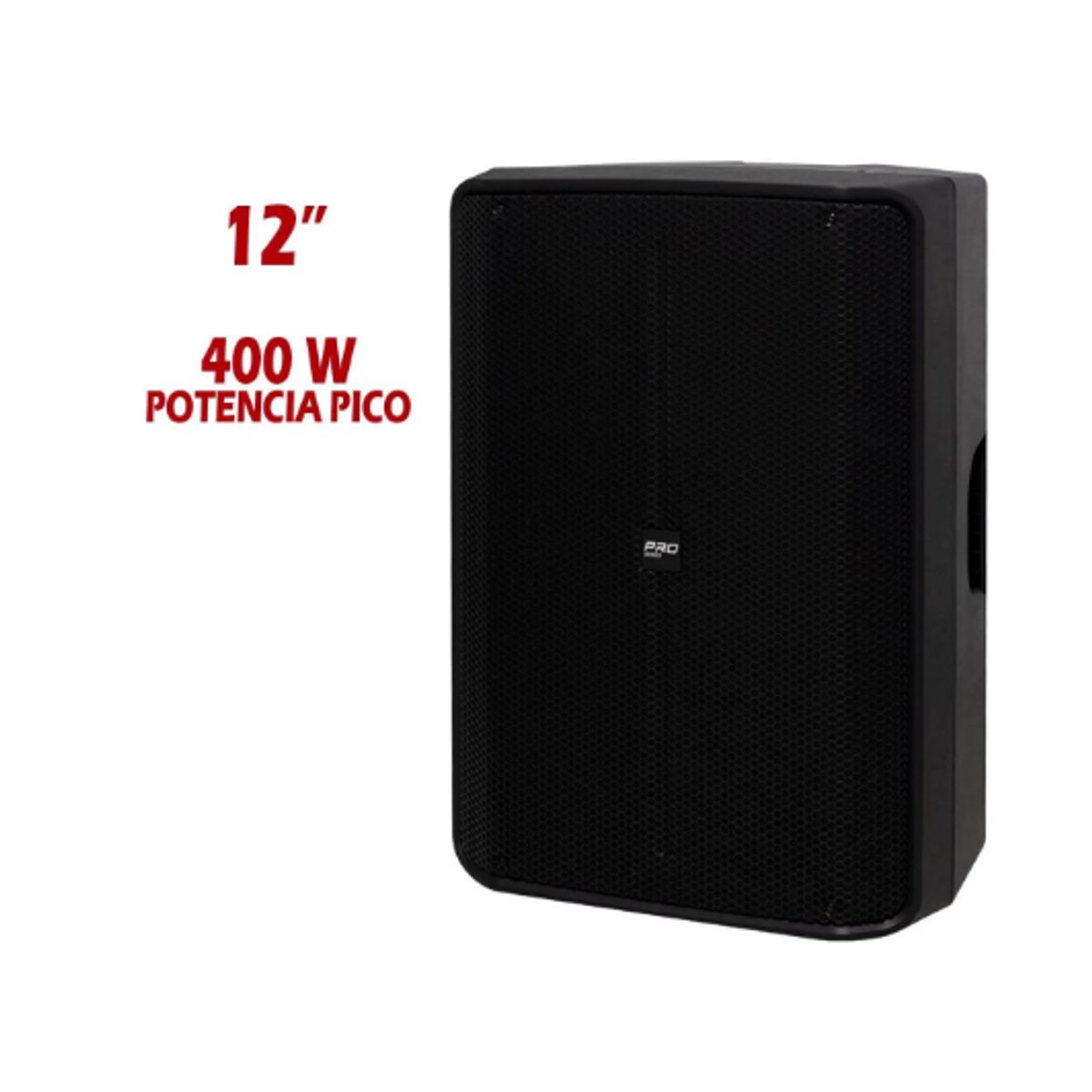 GENERICO - Parlante Activo 12″ 400W PS12 BATBLACK PRO SERIES