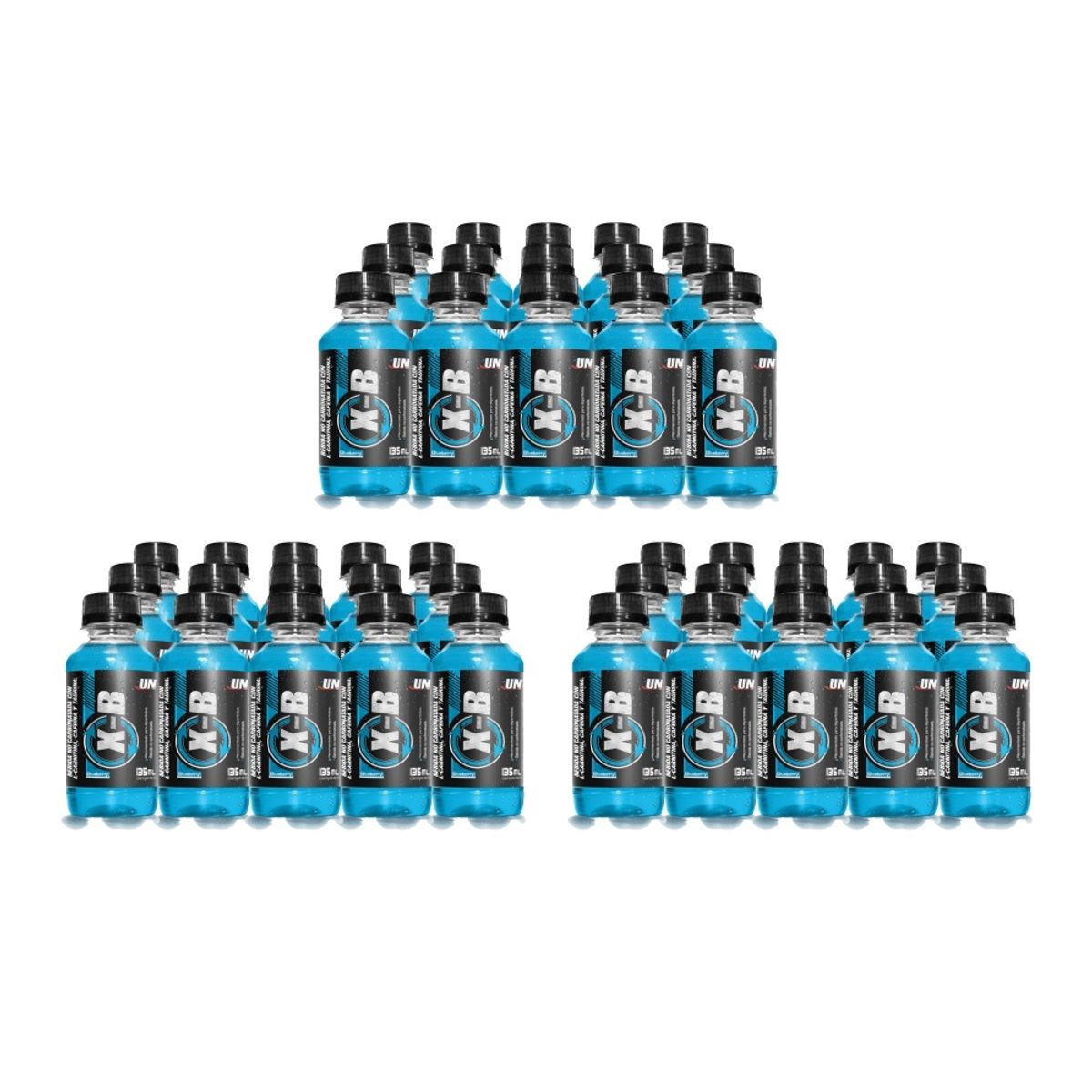 UNIVERSE NUTRITION - Quemador XB Paquete De 45 Botellas 135ml L-Carnitina Blueberry