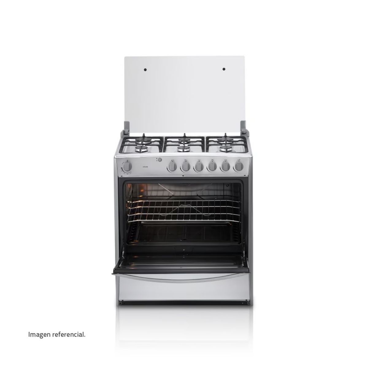 INDURAMA - COCINA INDURAMA CATALUÑA 6 HORNILLAS CROMA