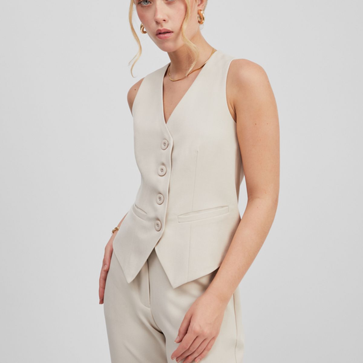 BANATY - CHALECO SASTRE TATIANA CON BOTON PLASTICO DE MUJER BANATY