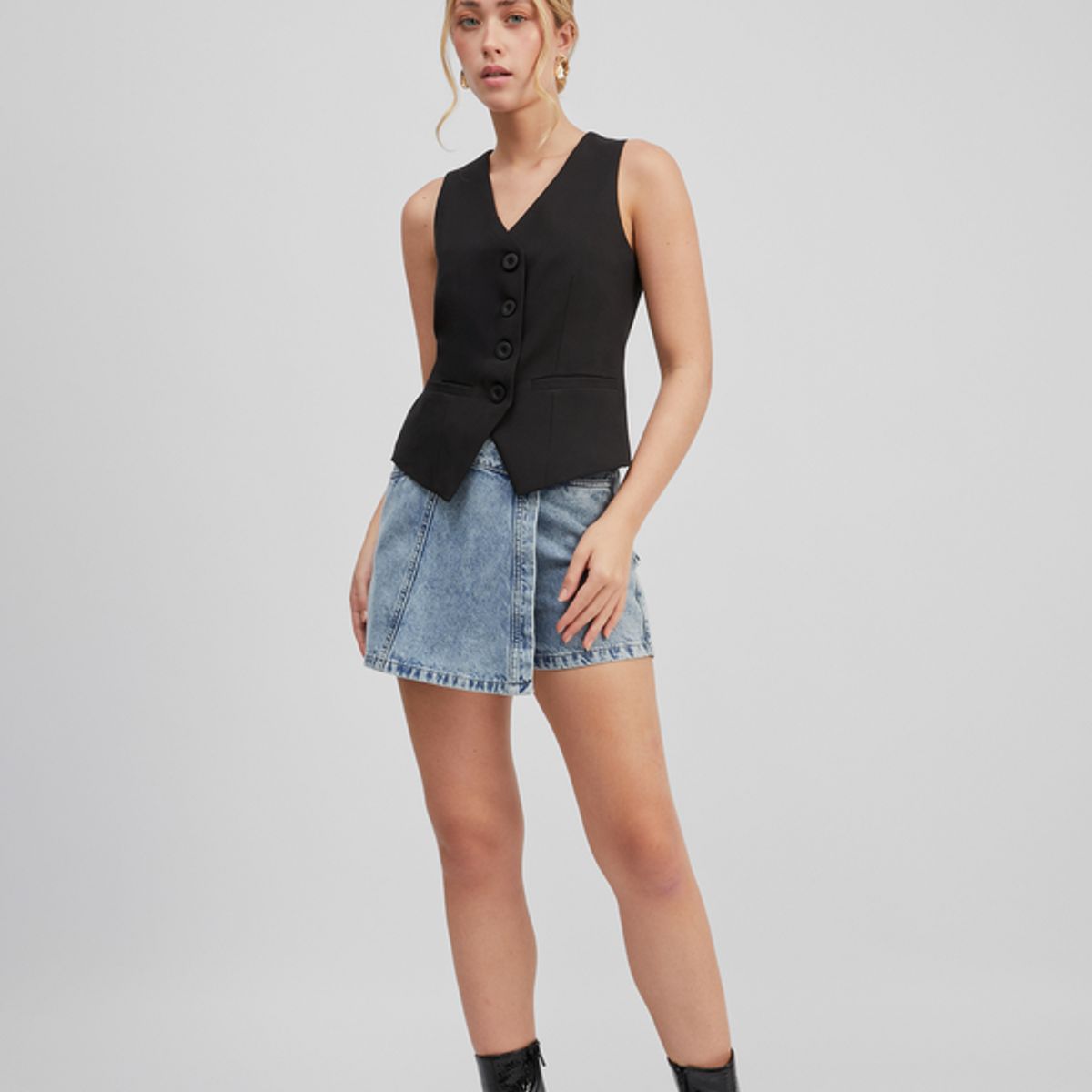 BANATY - CHALECO SASTRE TATIANA CON BOTON PLASTICO DE MUJER BANATY