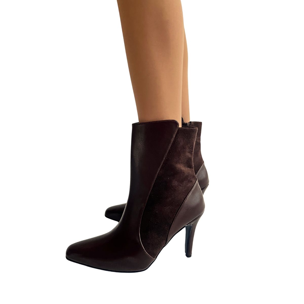 SAPATU - BOTINES DE VESTIR MUJER EVA II MARRON CAFE
