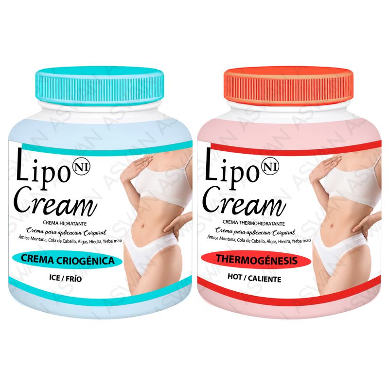 GENERICO - Pack de 2 Crema Criogenica + Thermogenesis 500 gr