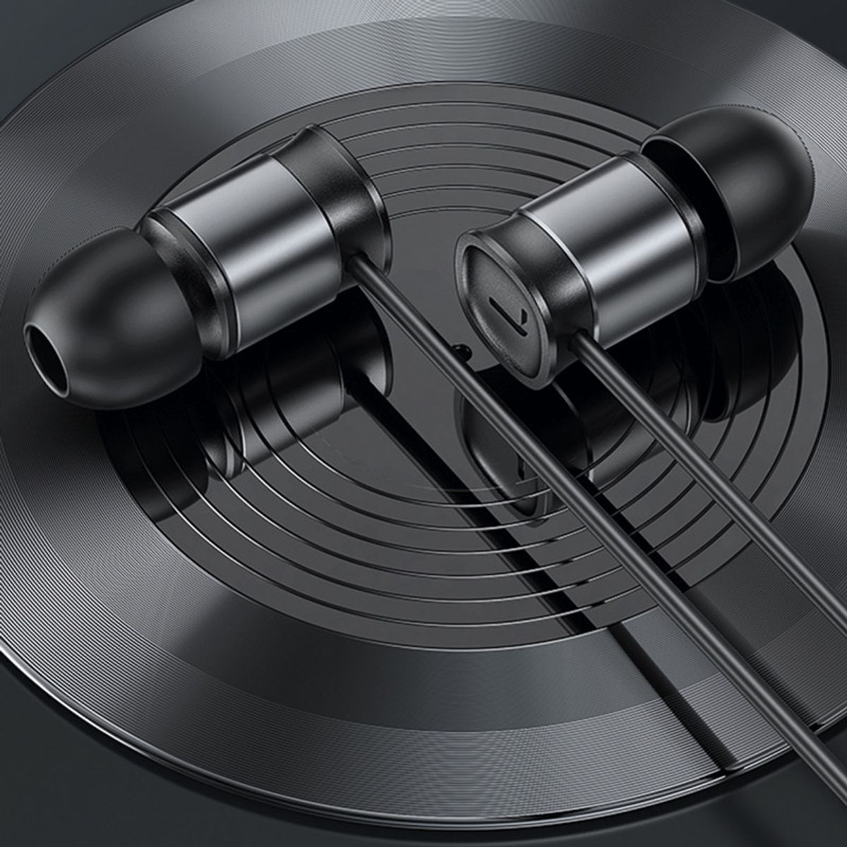 USAMS - Audífono con cable 35mm USAMS 120cm Negro EP46