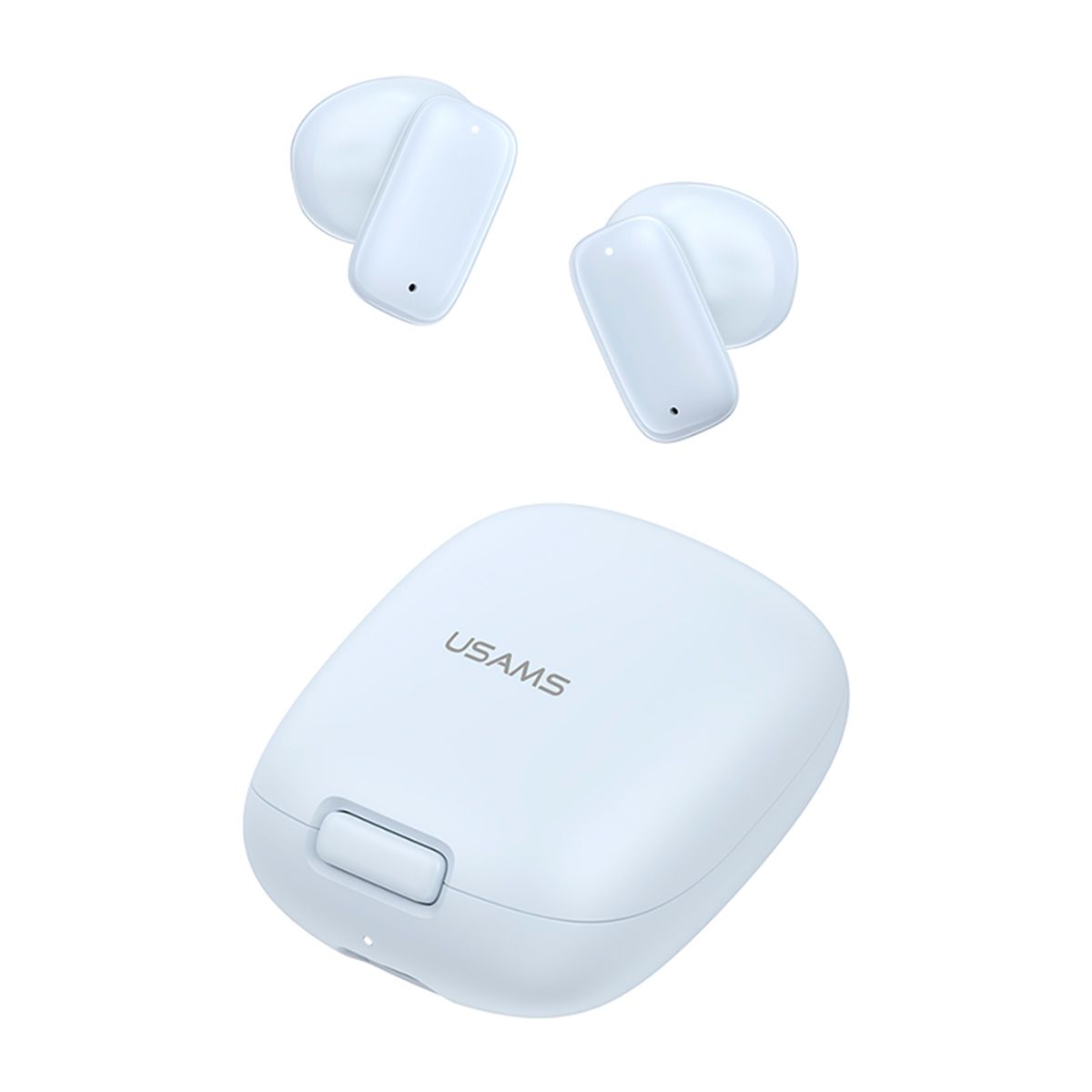 USAMS - Audífonos auriculares inalámbricos USAMS BT 5.3 Celeste ID25