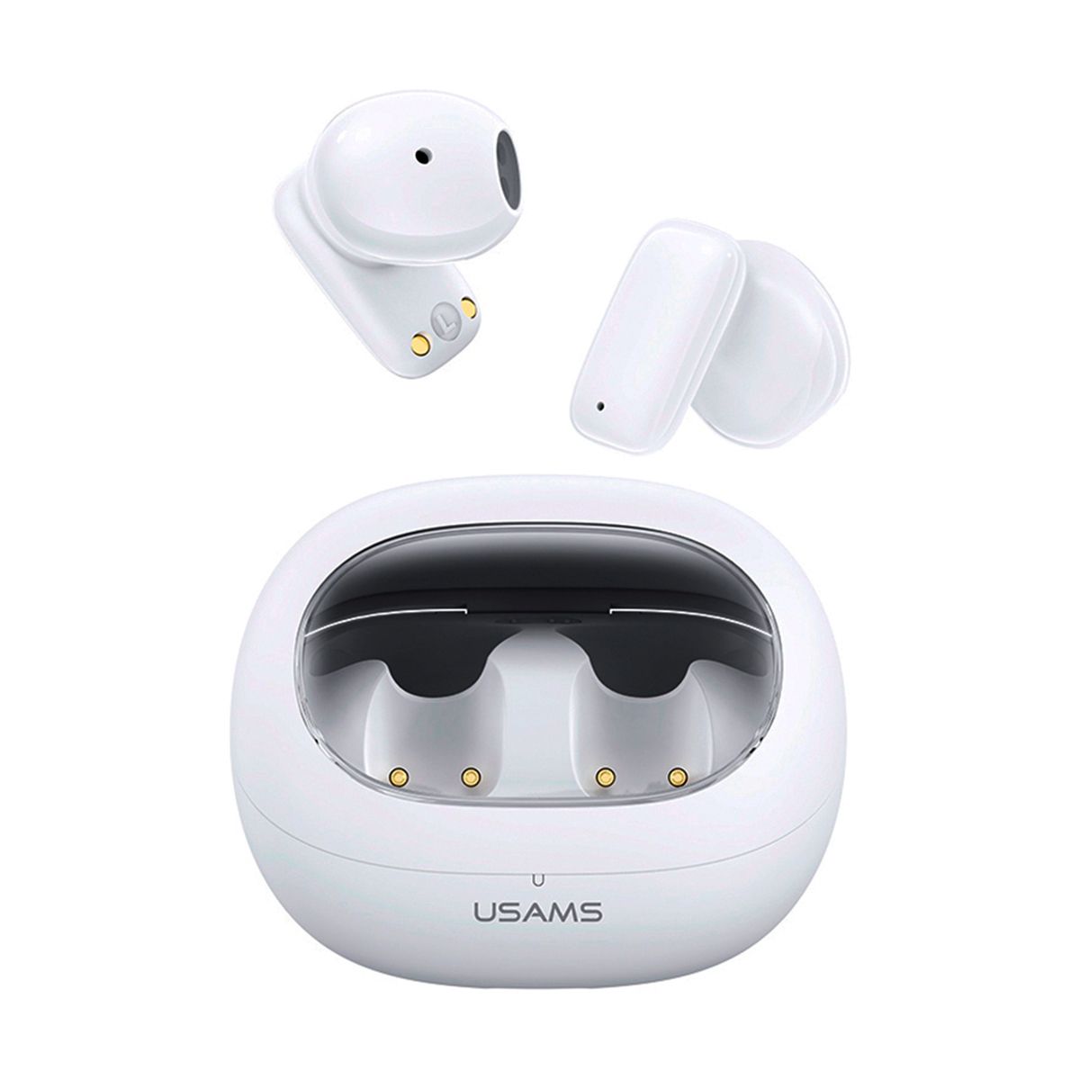 USAMS - Audífonos auriculares inalámbricos USAMS BT53 Blanco TD22