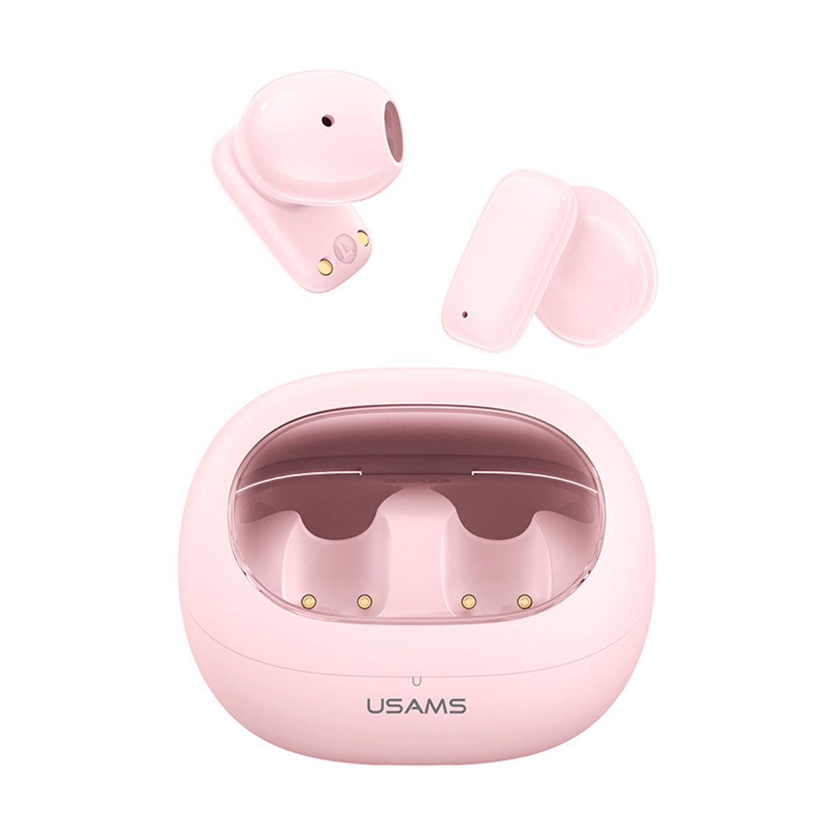 USAMS - Audífonos auriculares inalámbricos USAMS BT53 Rosado TD22