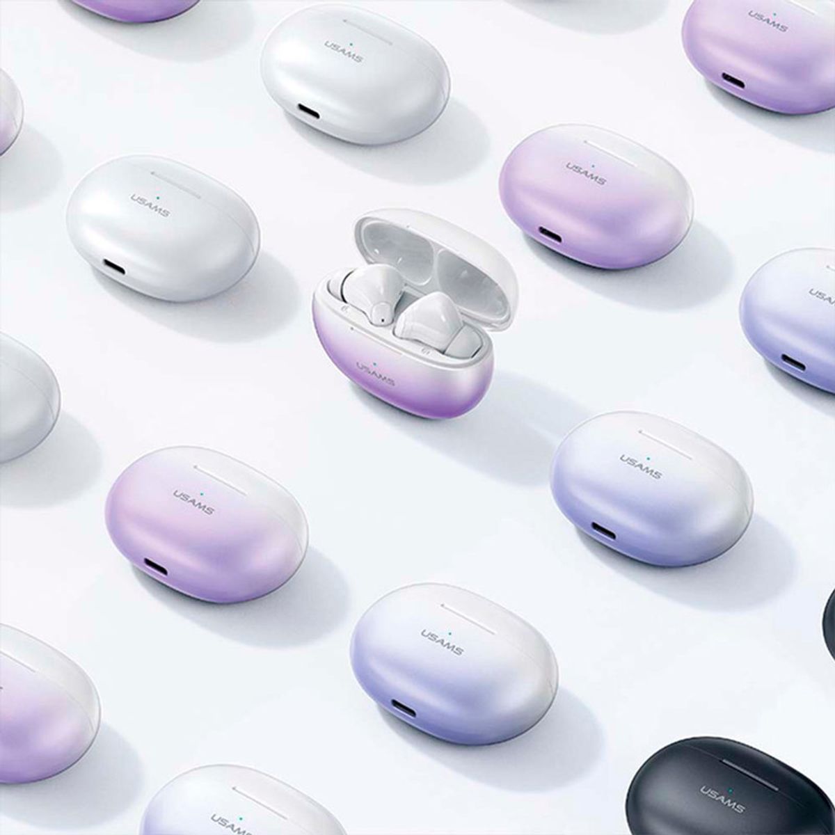 USAMS - Audífonos auriculares inalám USAMS Canc sonid 5.3 blanc XD19