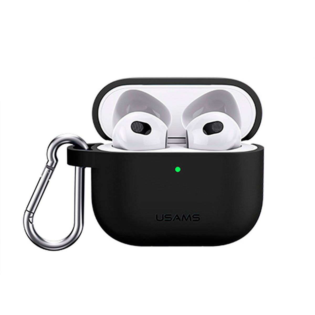 USAMS - Case Audifonos para Airpods 3 negro USAMS
