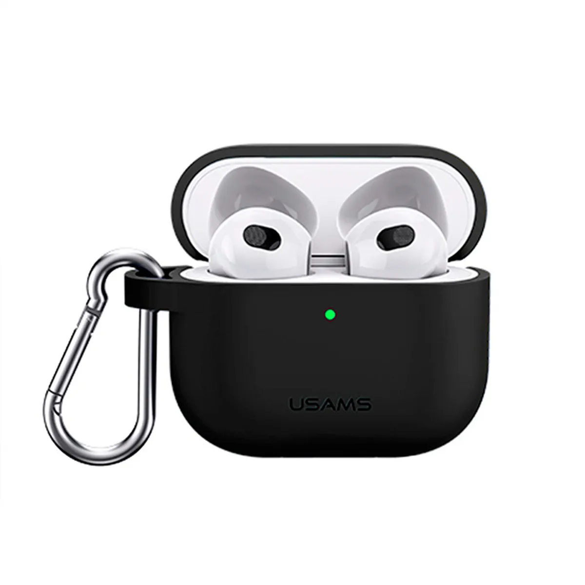 USAMS - Case Audifonos para Airpods 3 negro USAMS