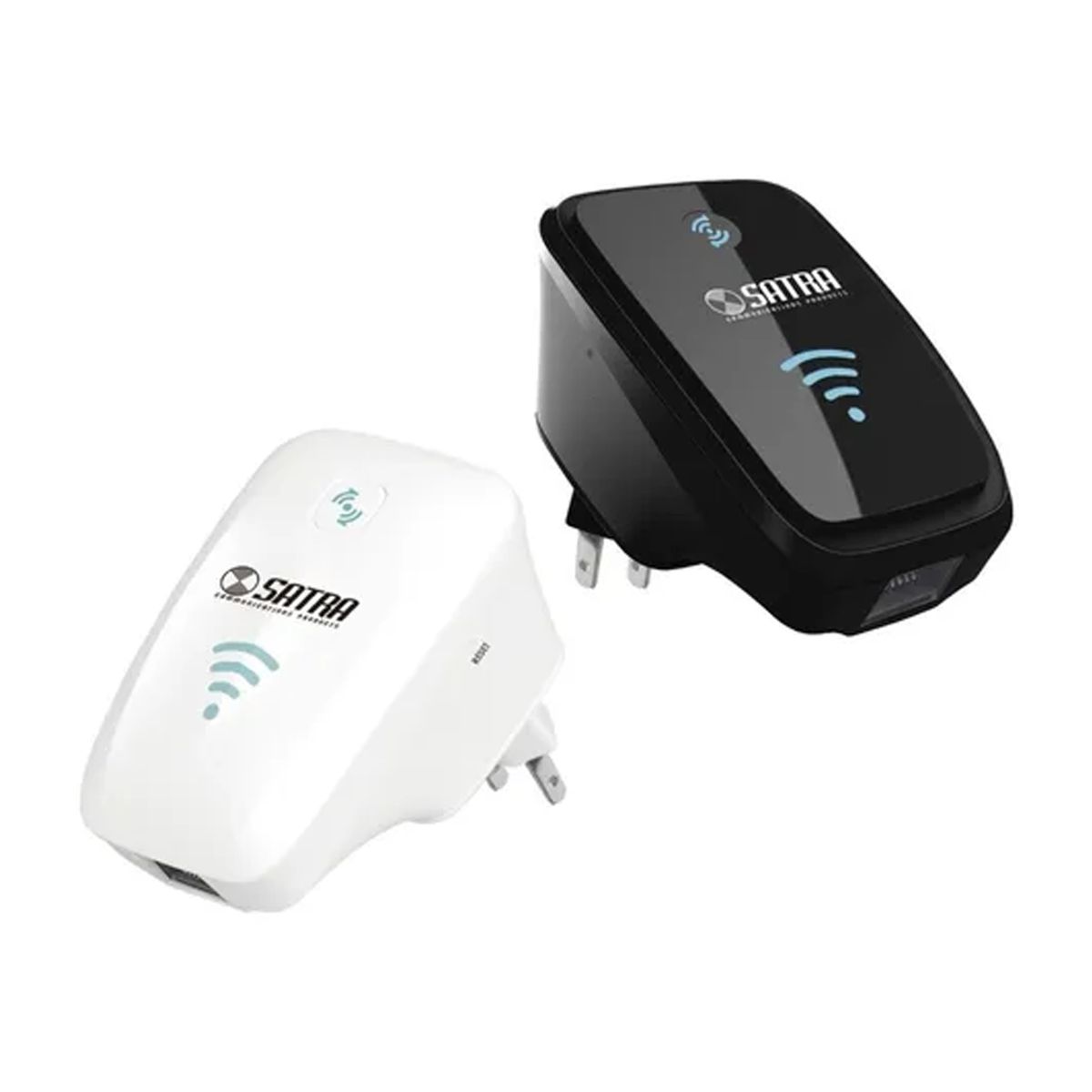 SATRA - Extensor Repetidor de Señal WiFi Satra Wifi Max 300Mbps 24GHz Negro