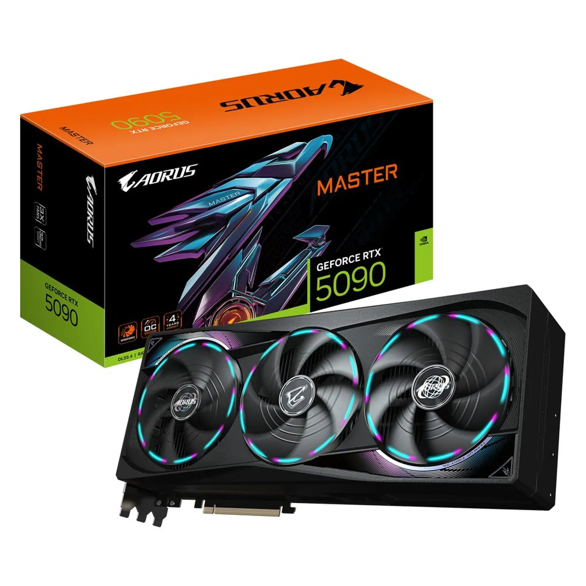 GIGABYTE - TARJETA DE VIDEO GIGABYTE AORUS GEFORCE RTX 5090 MASTER 32G