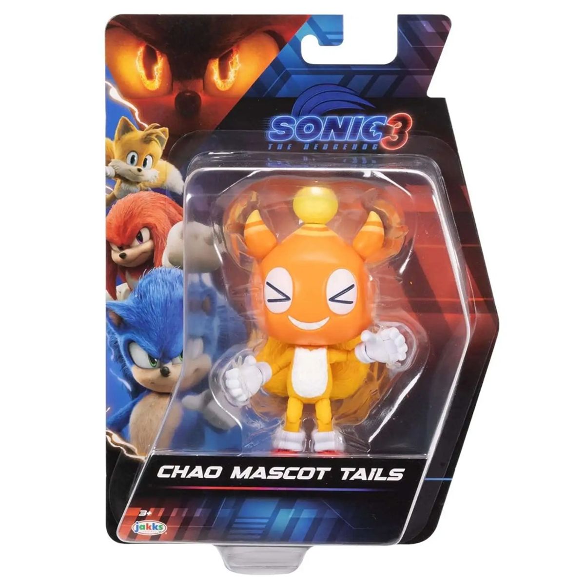 SONIC - Sonic 3 Personaje Chao Mascot Tails 5″ (13 cm)