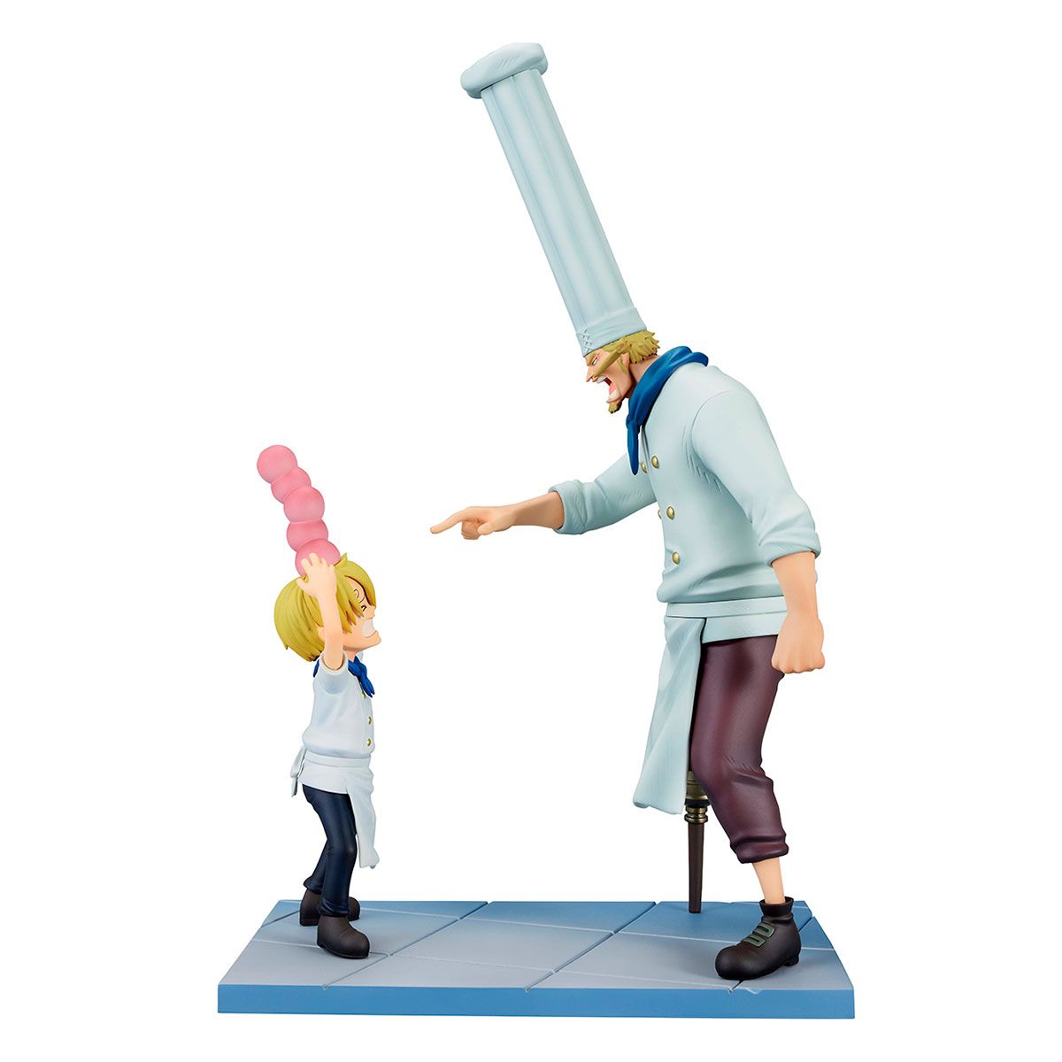 BANPRESTO - FIGURA COLECCIONABLE BANDAI DE ICHIBANSHO SANJI AND ZEFF RTD