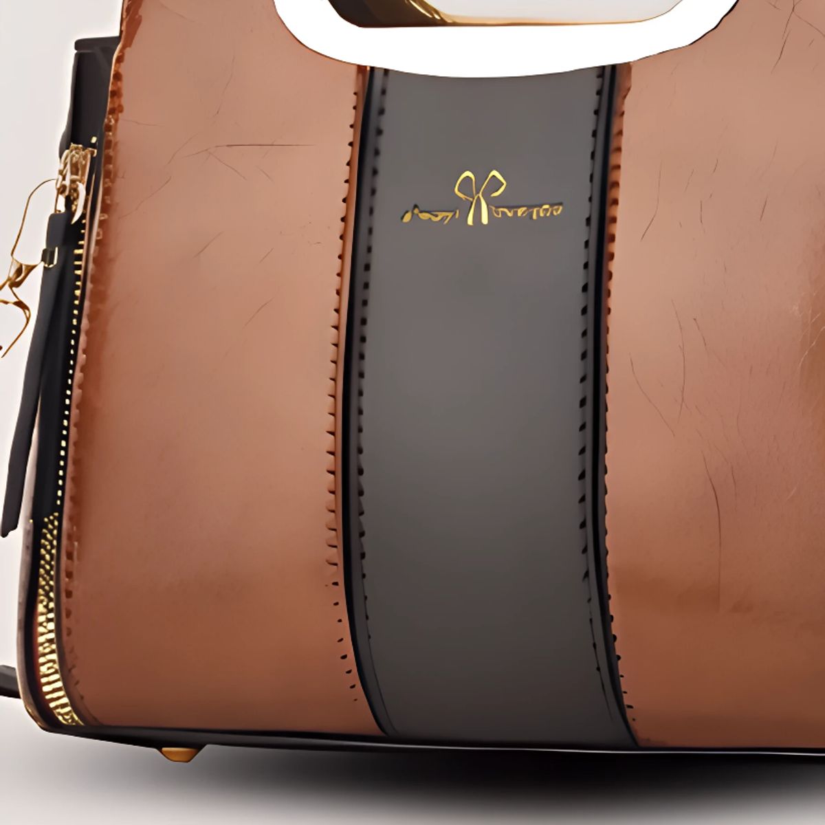 GENERICO - CARTERA LOLITAS MARRON MULTICOLOR