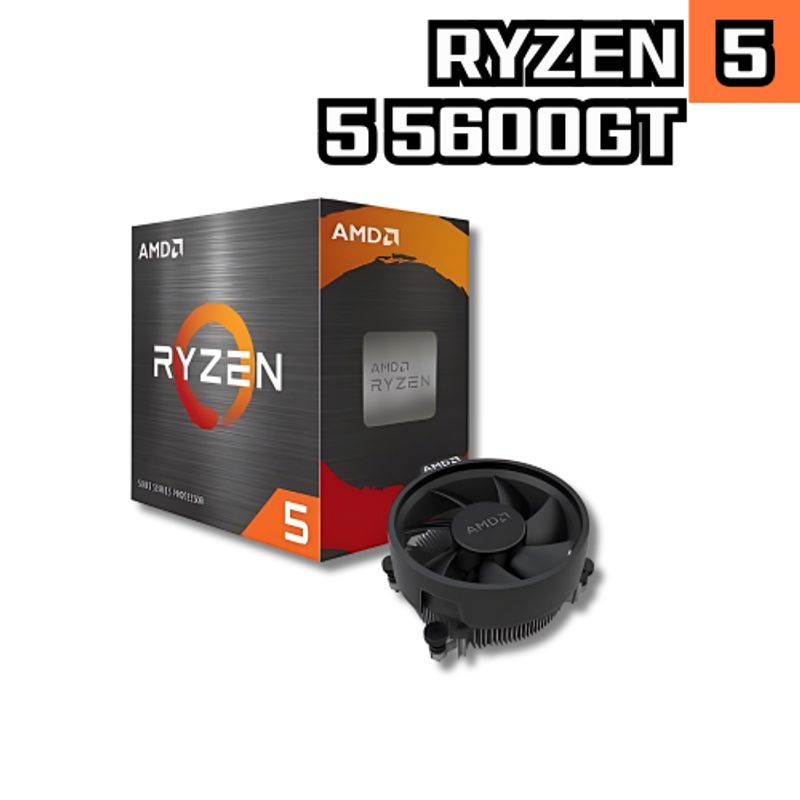 AMD - procesador amd ryzen 5 5600gt 4.6ghz
