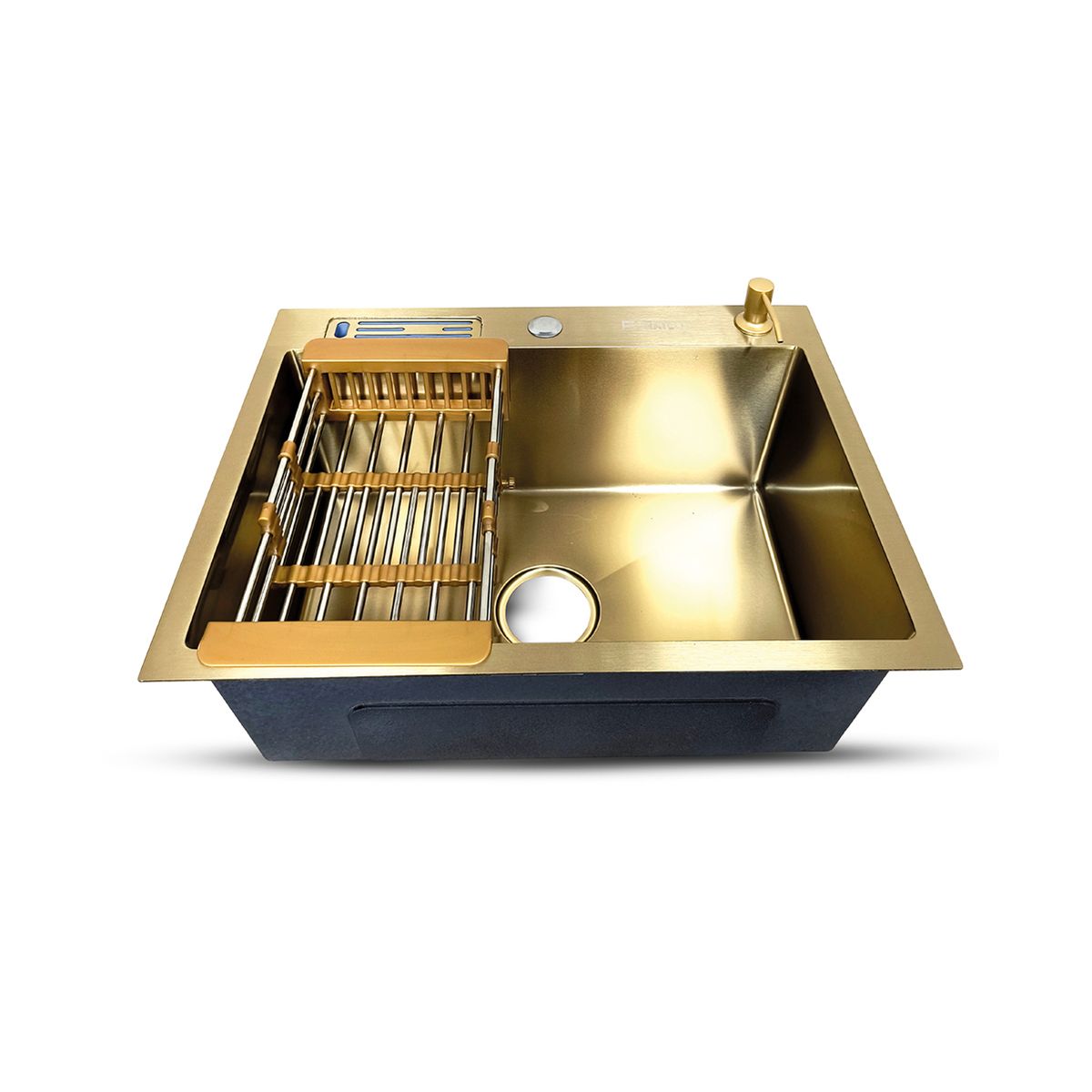 FRATELLI - Prm-6045G Lavadero Prime De Acero Inox Gold CAcces 60X45X23Cm - Fratelli