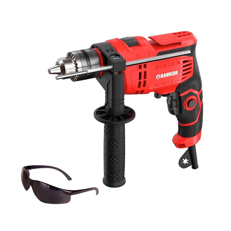 RANKOR - TALADRO PERCUTOR 750W ½' RANKOR ELÉCTRICO CONCRETO MADERA